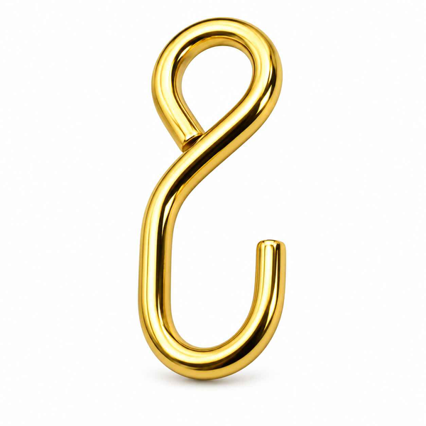 GANCHO "S" PARA CINTAS